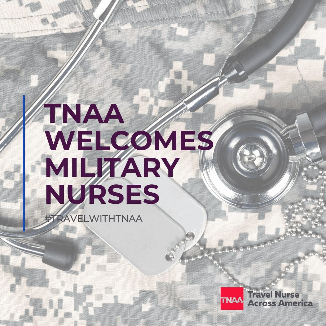military nurses transition to travel nurses