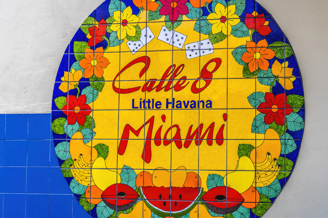 Calle Street 8 Little Havana Miami Florida